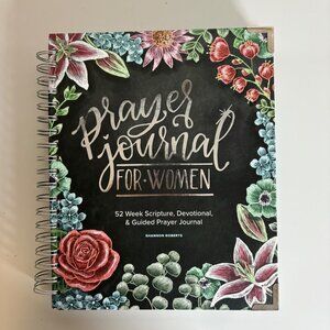 Prayer Journal For Women 52 Week Scripture Devotional Journal Shannon Roberts
